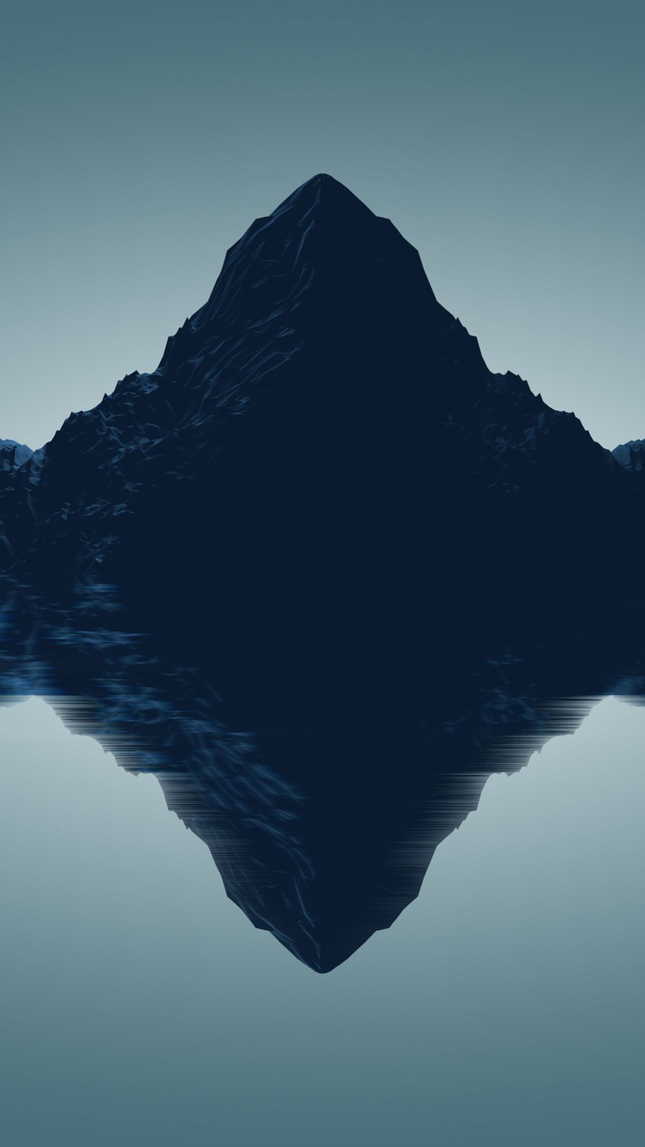 Artistic Mountains Qu Wallpaper