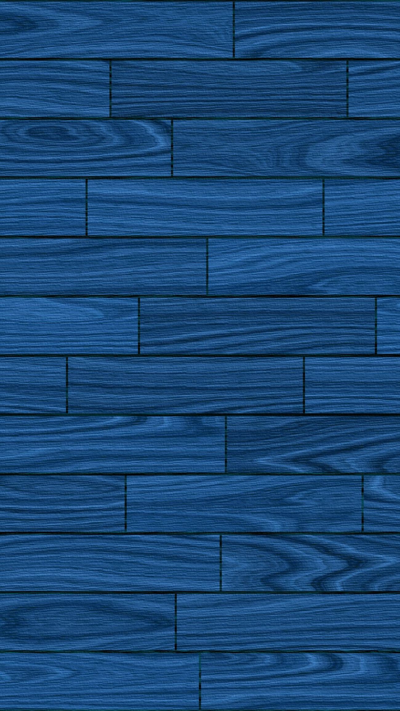 Basic Blue Wooden Wallpaper