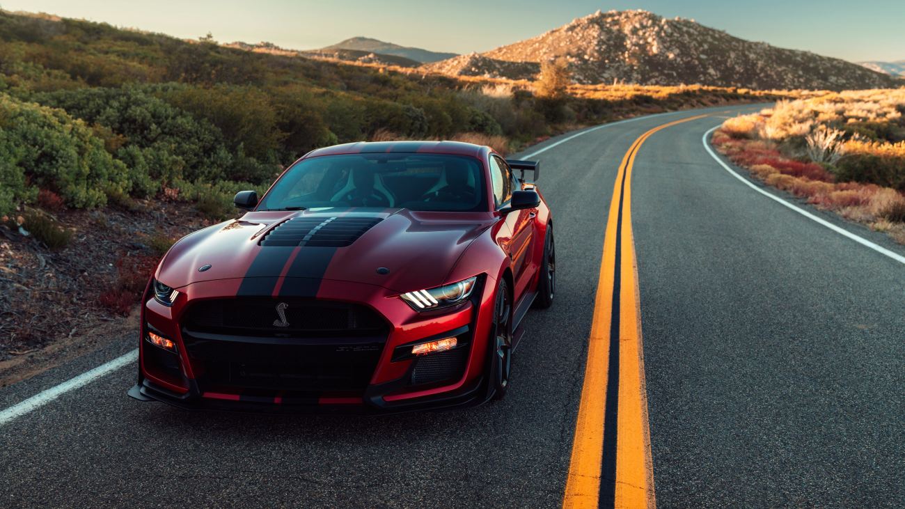 2020 Ford Mustang Shelby Gt500 4k