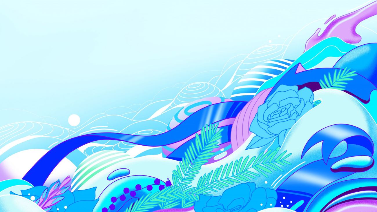 Blue Flowers Microsoft Hd Windows 11