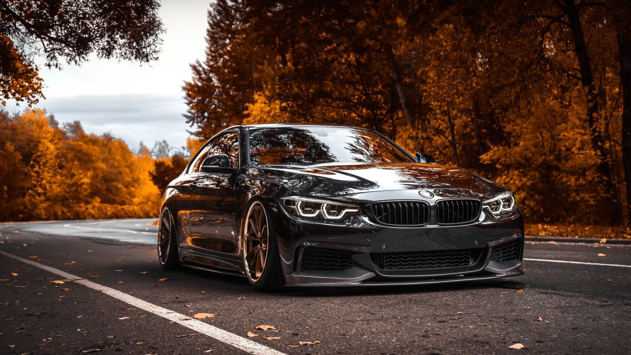 Bmw Tuning 4 Series Black Metallic 4k