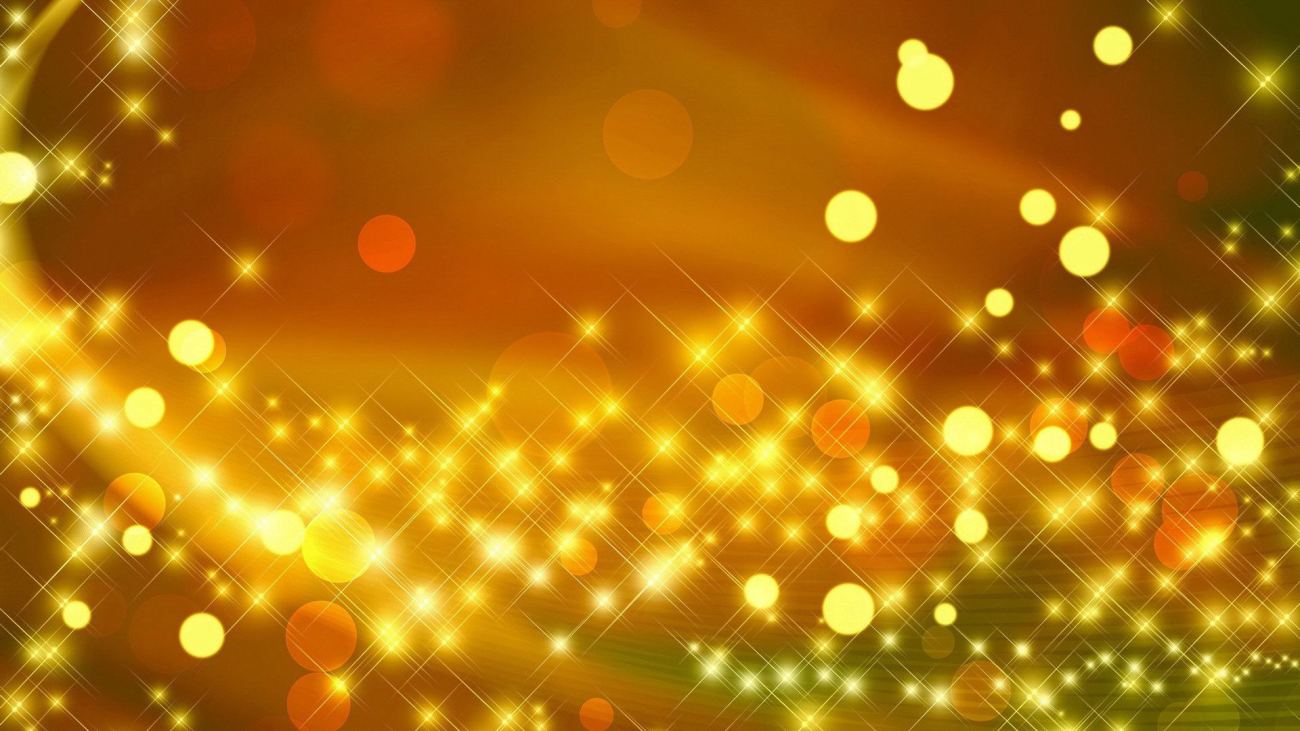 Gold Shiny Glare Bright Circles Abstraction Hd Abstract