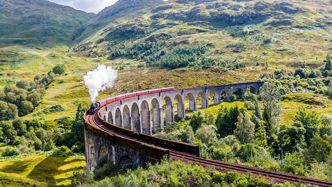 Scotland Glenfinnan Viaduct Hd Travel