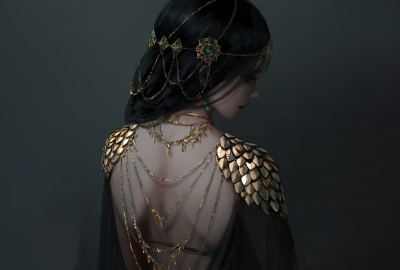Ancient Girl Jewellery IPhone Wallpaper