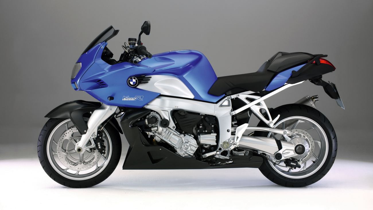 Blue Silver Bmw K 1200 R Sport Motorcycle Hd Bike