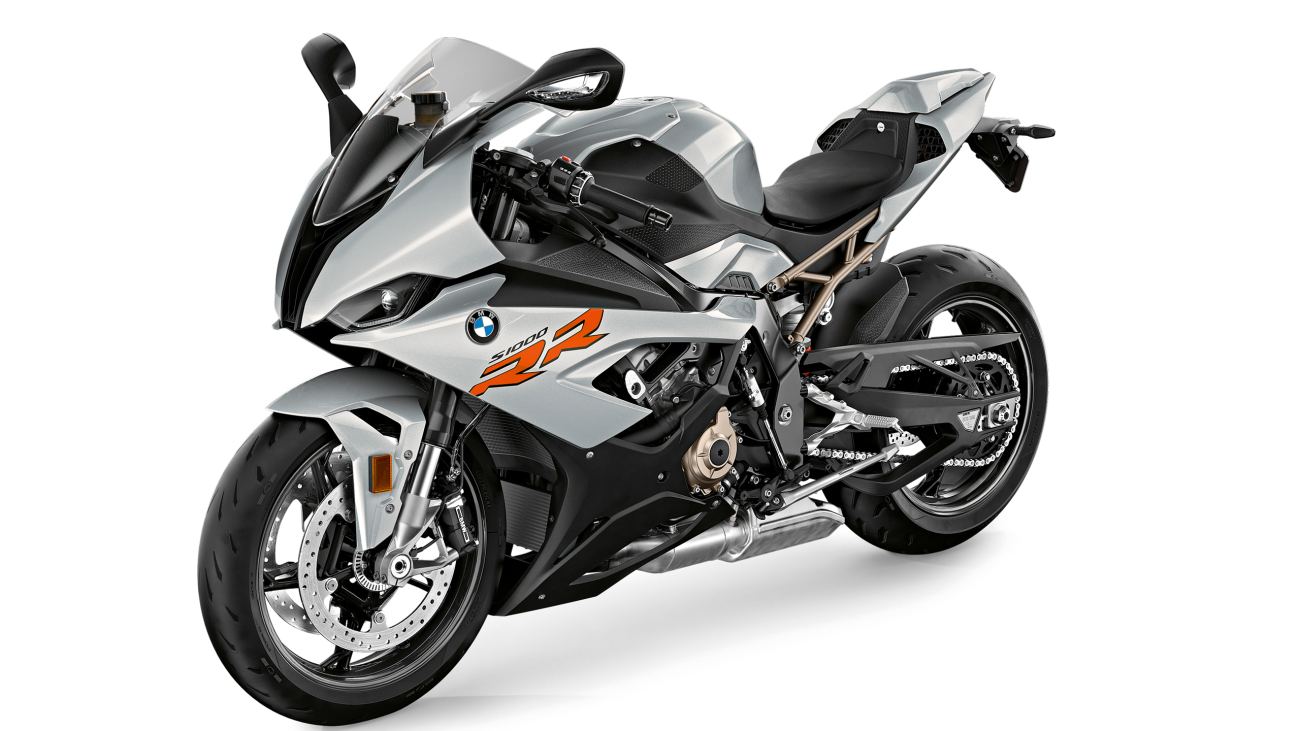 Grey Bmw S1000rr Motorcycle White Background Hd Bike