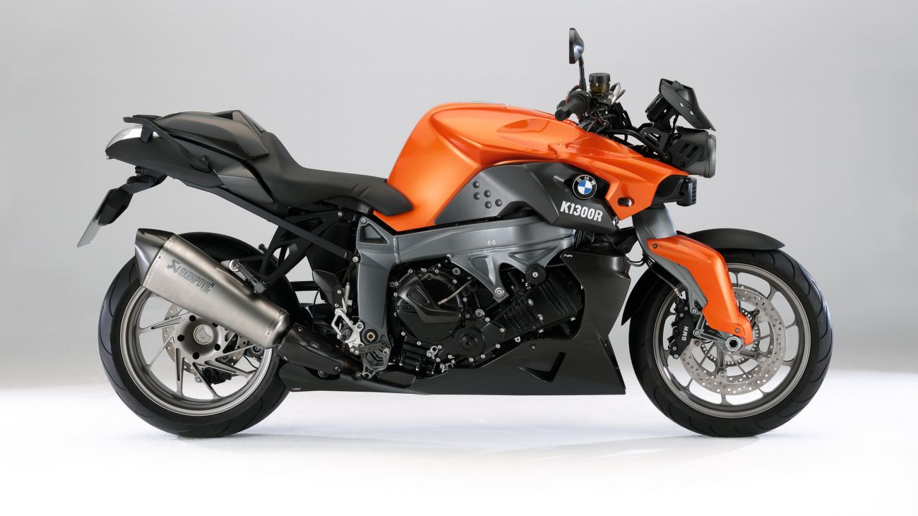 Orange Bmw K 1300 R Motorcycle Hd Bike
