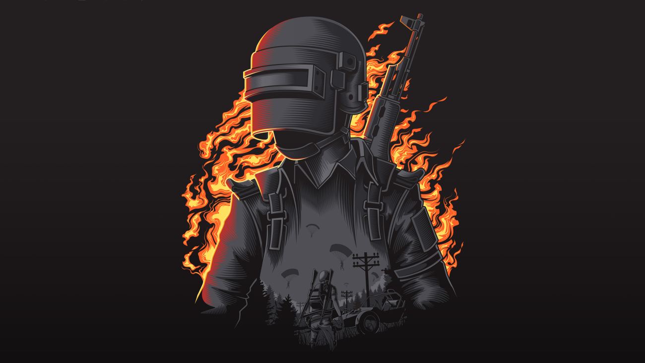 Pubg Illustration Hd Wallpaper