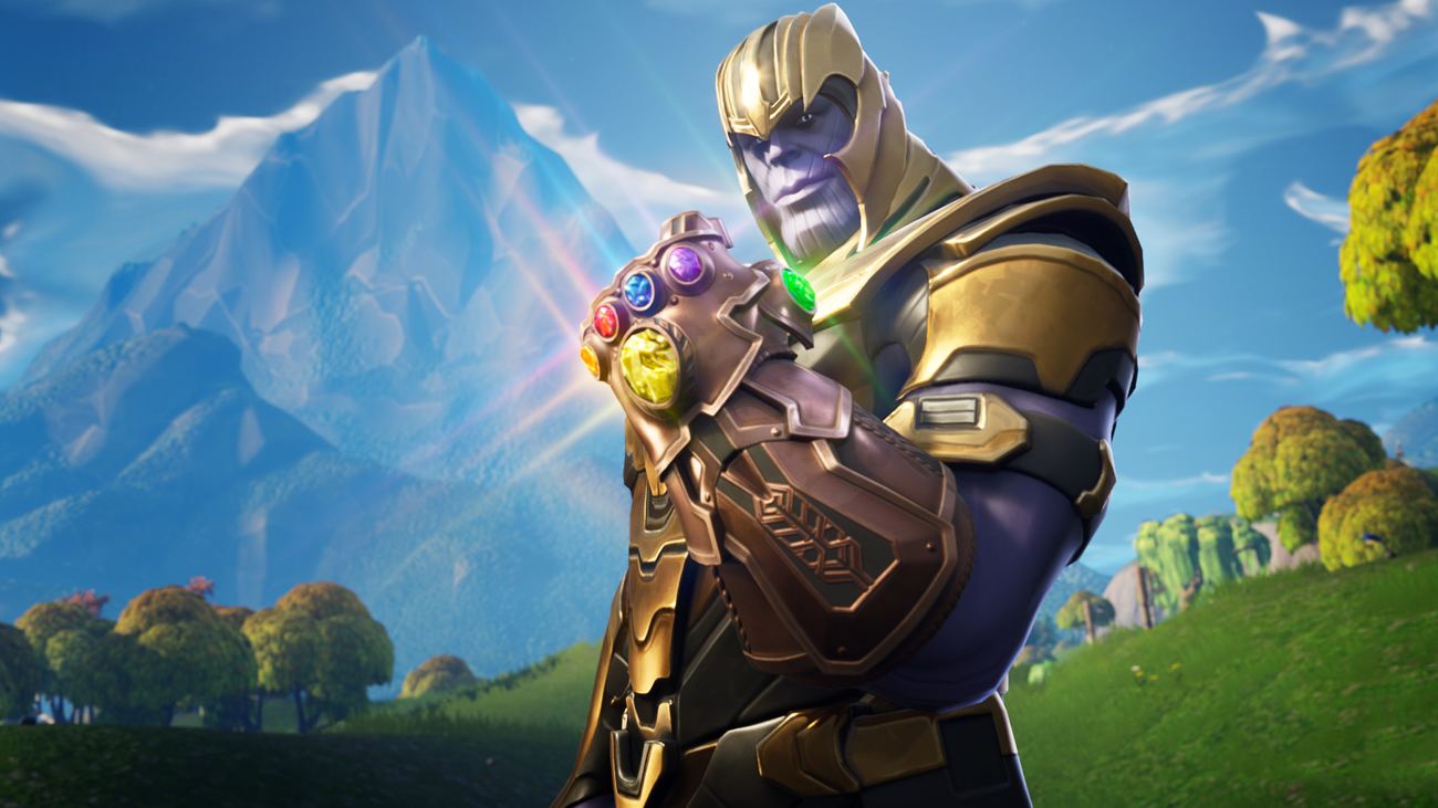 Thanos In Fortnite Battle Roy