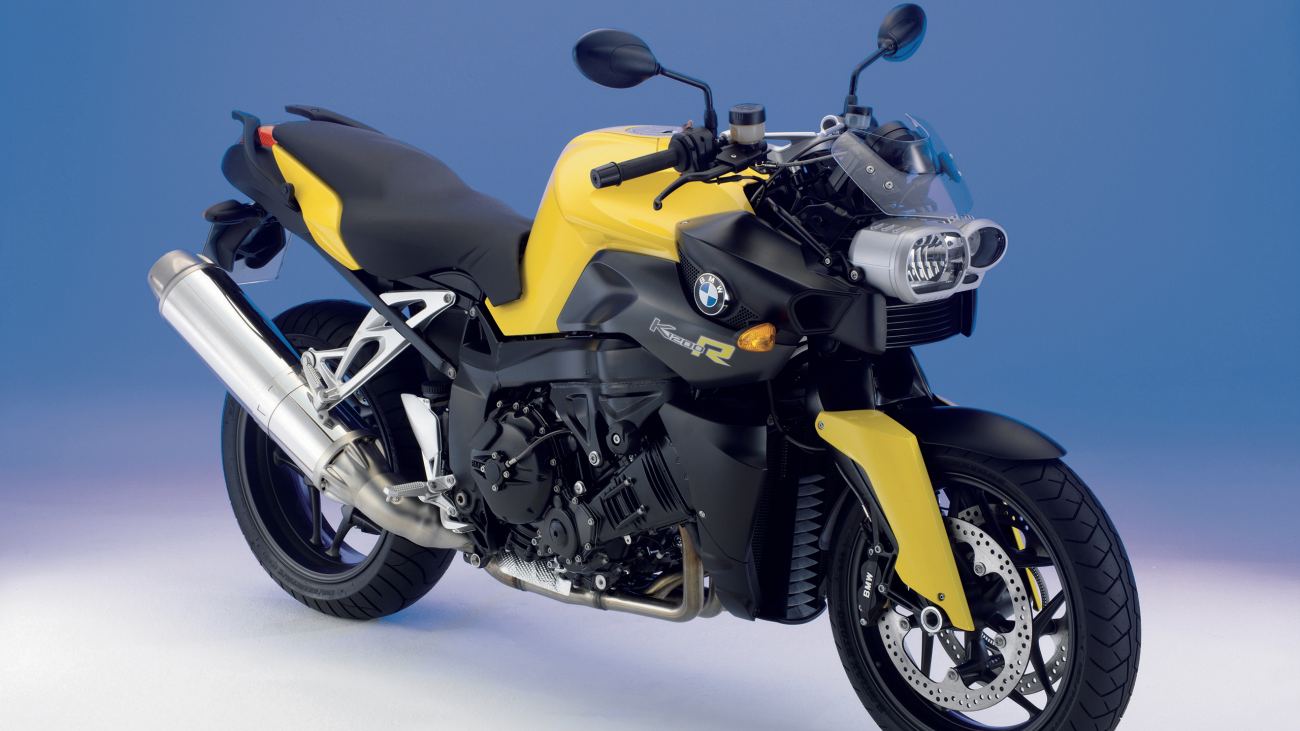Yellow Black Bmw K 1200 R Motorcycle Hd Bike